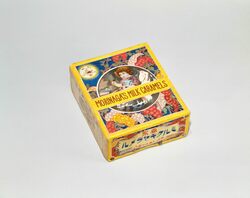 キャラメル箱 森永製菓 / Box for Caramel Candy (Morinaga & Co., Ltd.) image