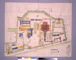 征夷府学館之図 / Document of Samurai Class Related to Blue Prints image