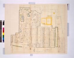 (江戸城)奥向長局絵図 / (Edo Castle) Illustrated Map of the Nagatsubone of the Inner Palace image