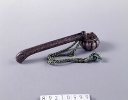 唐草紋矢立 / Yatate (Portable Writing Set) with Arabesque Design image