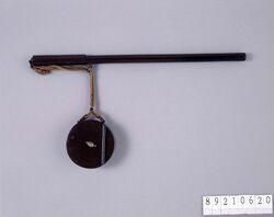 松毬抓付分離形矢立 / Detachable Yatate (Portable Writing Set) with Pinecone image
