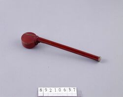 朱銅製矢立 / Shudō Copper Yatate (Portable Writing Set) image