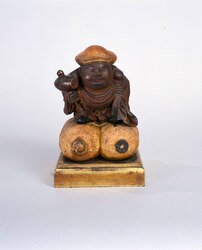 恵比寿尊大黒天像 / Statues of Ebisu and Daikokuten image