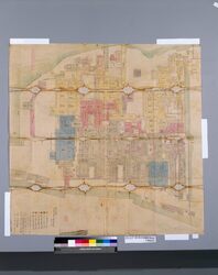 西丸表并中奥御殿惣絵図 元禄度絵図 / Document of Samurai Class Related to Blue Prints image