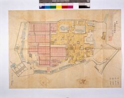西丸大奥惣地絵図 / Document of Samurai Class Related to Blue Prints image