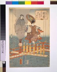 大坂下り軽業 浅草寺奥山に於て興行　櫻綱幸吉 image