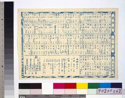 江戸道中記[東海道・仲仙道・善光寺道里程表] / Travel Journal of Edo (List of Distances to Tōkaidō, Nakasendō and Zenkōjidō) image