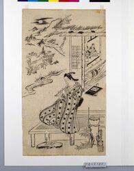 尺八を吹く若衆 image