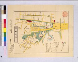 内国博覧会上野公園略図 / Simplified Map of Ueno Park during the National Industrial Exhibition image
