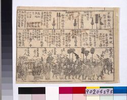 [京都御名代行列附] / Representative Procession in Kyoto image