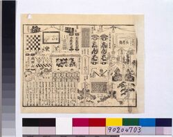 成田不動尊開帳奉納番附 / Dedication Ranking for Exposition of Narita Fudoson image