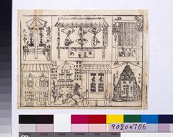浅草観世音開帳奉納番附 / Dedication Ranking for Exposition of Asakusa Kanzeon image