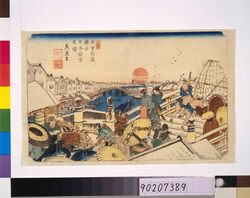 木曽街道六十九次 日本橋雪之曙 image