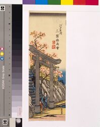 江戸名所 三囲稲荷図 image