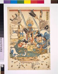 福神守護上棟之図 image