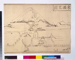 富士山東面略図 image