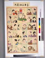 三十二相双六 / Thirty-Two Faces Sugoroku Board image