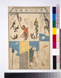 市川八猿図会 / Illustration of Ichikawa Yaen image