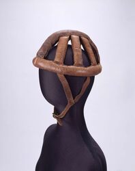 皮製帽子(競輪用) / Leather Hat (for Bicycle Race) image