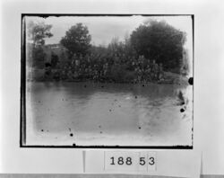 河辺の生徒集合記念写真 / Commemorative Group Photograph on the Riverside image