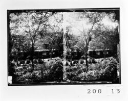 山中の家屋(撮影地不詳) / A House in the Mountains (Photograph Location Unknown) image