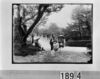 橋のたもとの旅装束の3人/Three in Pilgrim Garb at the Approach to a Bridge image