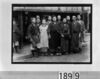 商人宿山つる店頭での集合記念写真/Group Photograph Outside the Yamazuru, an Inn Catering to Business Travelers image