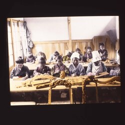 木彫をする女性たち / Women Engaged in Wood Carving image