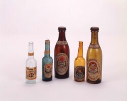 ミニチュアビン コ－ヒ－シロップ瓶[アサヒビ－ルミニチュアビン] / Miniature Bottle, Coffee Syrup Bottle [Asahi Beer Miniature Bottle] image