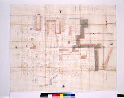 (江戸城絵図) / Document Related to Blue Print image