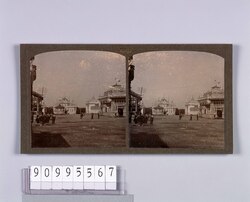 東京勧業博覧会 第二会場の側景(No.8) / National Industrial Exhibition in Tokyo: Side View of Site No. 2 (No. 8) image