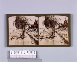東京洪水(本所)(明治40年8月)(No.25) / Tokyo Flooding (Honjo) (August 1907) (No. 25) image