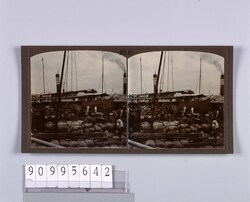 漢口の汽船(No.60) / Steamship at Hankou (No. 60) image