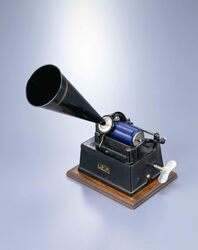 円筒式蓄音機  GEM モデルA / Tube-shaped Phonograph  GEM Model A image