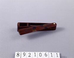 扇形豆矢立 / Fan-shaped Mame Yatate (Small Portable Writing Set) image