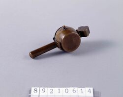 小槌形根付矢立 / Mallet-shaped Netsuke Yatate (Portable Writing Set) image