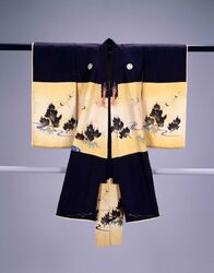 お宮参り用着物 / Kimono for Newborn Baby Visiting Shinto Shrine for the First Time image