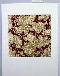 金唐紙見本帖 / Book of Gilded and Embossed Paper Samples image