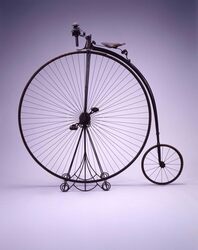オーディナリ型自転車 ペニファーシング / Ordinary Type Bicycle, High-wheeler image