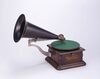 円盤式蓄音機 グラフォフォーン直管式/Gramophone with Cylinder, Graphophone Linear Tube Type image