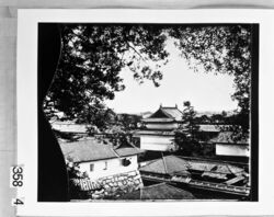 旧江戸城写真ガラス原板　寺沢二重櫓 / Edo Castle: Terasawa Two-Storied Gatehouse image