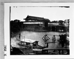 旧江戸城写真ガラス原板　 鍛冶橋門 image