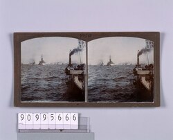 米国艦隊横浜入港(No.145) / U.S. Fleet Entering the Port of Yokohama (No. 145) image