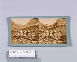 外国製ステレオ写真 ヨーロッパ山岳風景 / European Mountains image