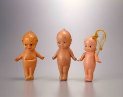 セルロイド人形 通称キューピー / Celluloid Doll (Kewpie) image