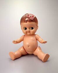 セルロイド人形 通称キューピー / Celluloid Doll (Kewpie) image