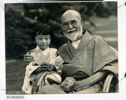 写真 高橋是清 葉山別荘にて / Photograph: Takahashi Korekiyo at His Villa in Hayama image