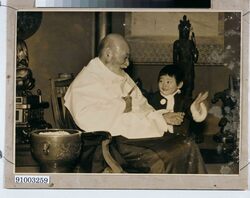 写真 高橋是清 自邸にて / Photograph: Takahashi Korekiyo at His Residence image