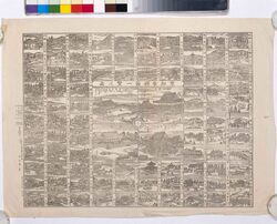 京都名所図一覧之表 / Illustrations of Famous Places of Kyoto image