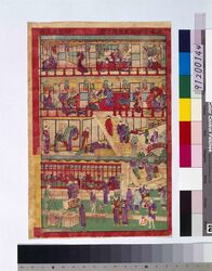 新吉原貸座敷繁栄之図 / Illustration of the Prosgerity of New Yoshiwara Pleasure Quarter image